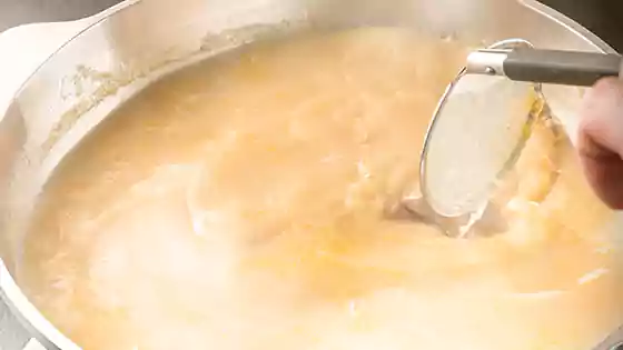 凝縮されたスープ